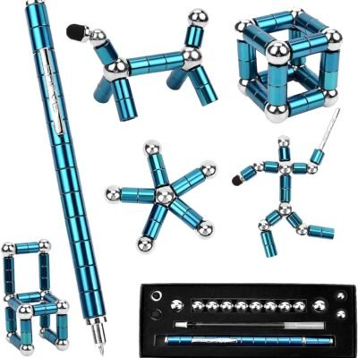 Lafoxla Magnetic Fidget Pen – Blue Edition