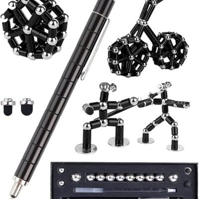 Lafoxla Magnetic Fidget Pen – Black Edition